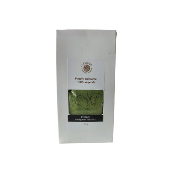 Poudre Indigo BIO, Poudre de coloration végétale, SEEDRA