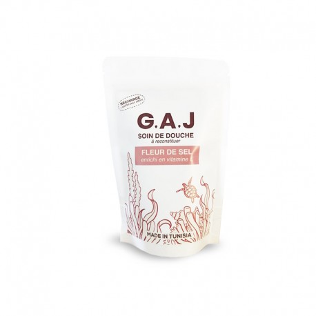 Recharge Soin de Douche Fleur de Sel, G.A.J