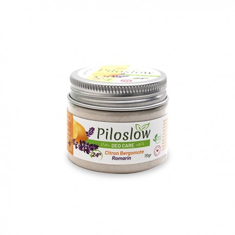 Piloslow, Déo Care Citron & Bergamote, Herbalya