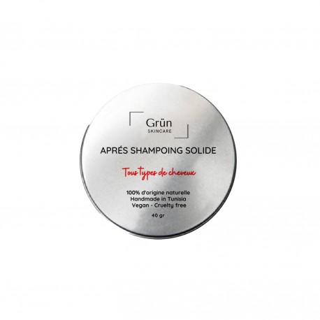 Après-Shampoing Solide Nourissant & Démêlant, Grün