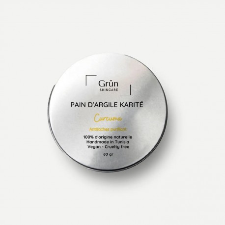 Pain d'Argile Karité & Curcuma, Grün
