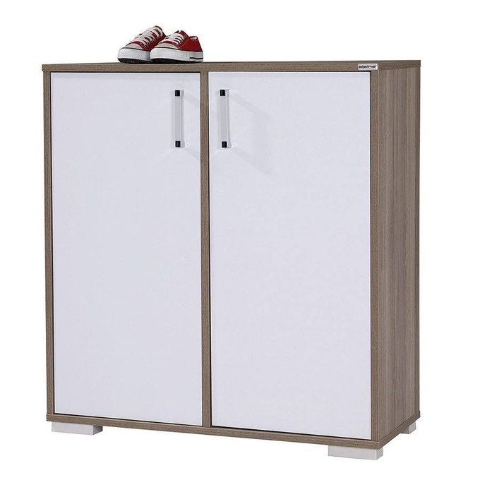Meuble chaussures 2 portes & Chêne