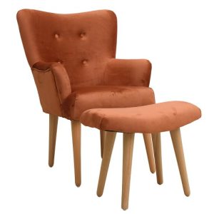 FAUTEUIL AVEC REPOSE PIED