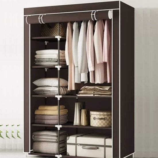 Armoire penderie en tissu pour étudients