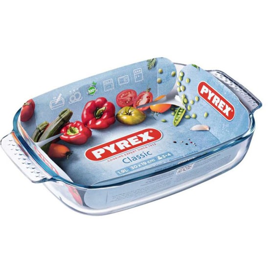 Pyrex Plat de cuisson rectangulaire 22×13 cm