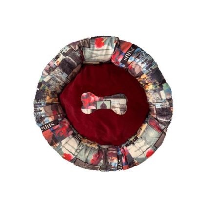 KOKOLA PANIER ROND IMPRIME PARIS 65 CM