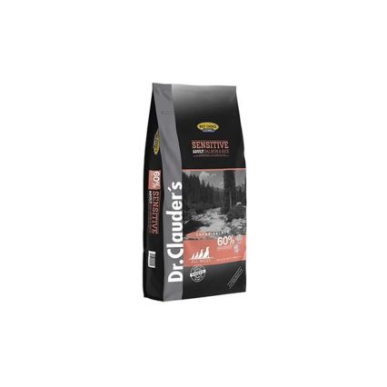 DR CLAUDER’S SENSITIVE CROQUETTES SAUMON RIZ POUR CHIENS 20 KG