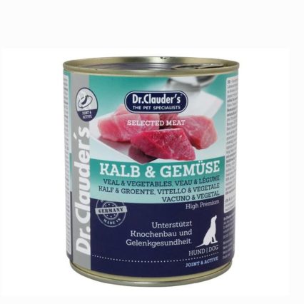 DR CLAUDER’S PATE VEAU LEGUMES POUR CHIENS 800 GR