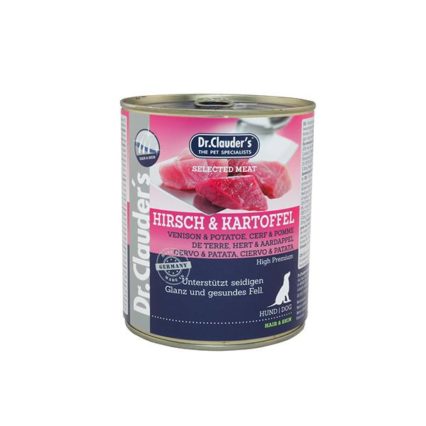 Dr Clauder’s Pâté Cerf Pomme de Terre pour Chiens