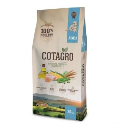 COTAGRO CROQUETTES AU POULET POUR CHIENS JUNIORS 20 KG