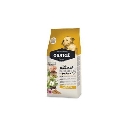 OWNAT CHIEN ADULTE AGNEAU & RIZ 4 Kg