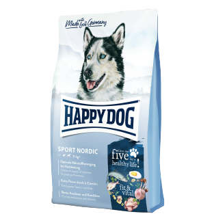 HAPPY DOG NATURCROQ FIT & VITAL NORDIC SPORT CHIEN ADULTE 14Kg