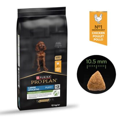 PURINA PRO PLAN Chiot Grande Race Athlétique Poulet 12 kg