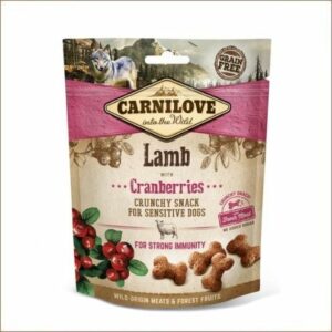 Carnilove Friandise à l’agneau & des Airelles 200 gr