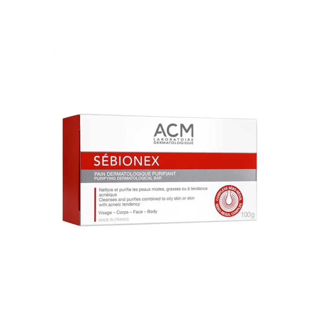 ACM SÉBIONEX PAIN DERMATOLOGIQUE PURIFIANT