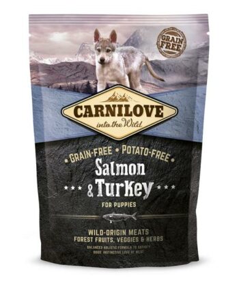 CARNILOVE CHIOT SAUMON & DINDE 1,5KG