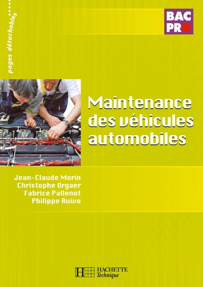 MAINTENANCE DES VEHICULES AUTOMOBILES
