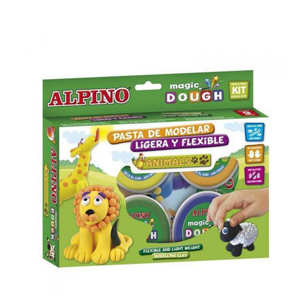 modeler Magic Dough Animaux Alpino