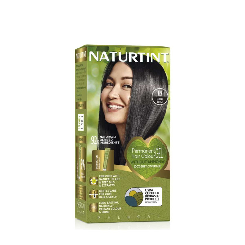 Naturtint Coloration Permanente Ébène 1N