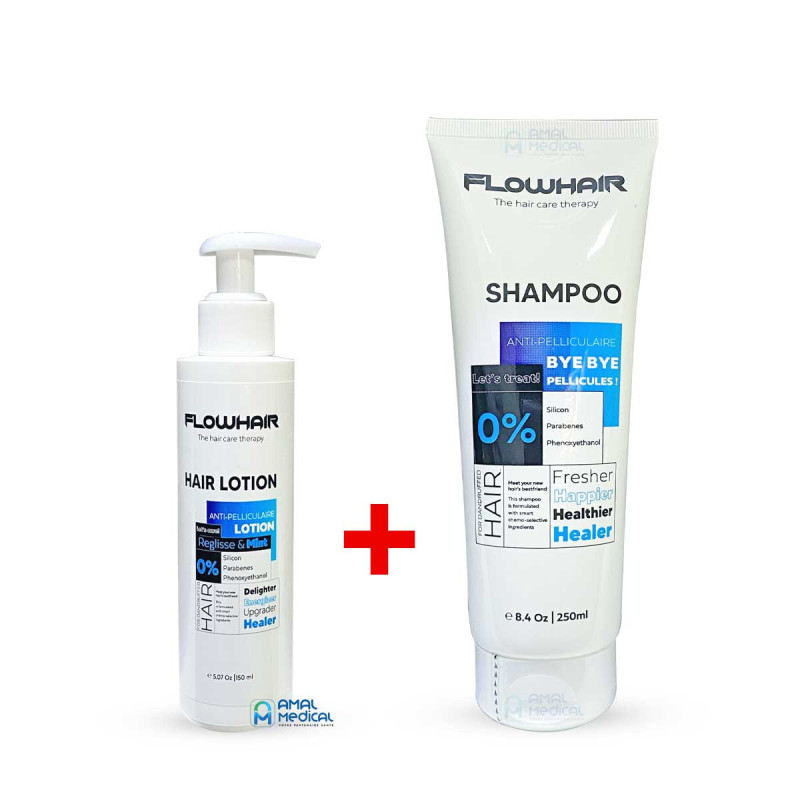 Flowhair Anti-Pelliculaire Shampoing + Lotion