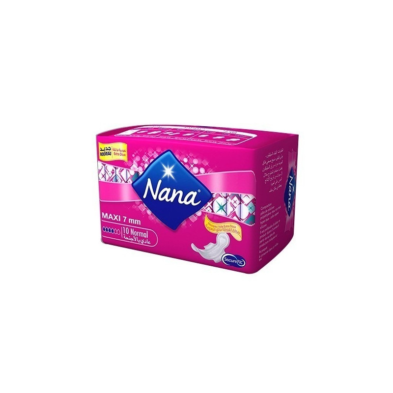 Nana Maxi 7mm Normal Serviette Hygiénique 10 Pièces