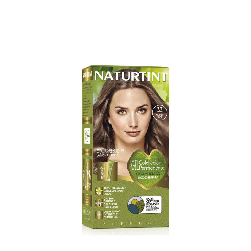 Naturtint Coloration Permanente Châtain Teide 7.7