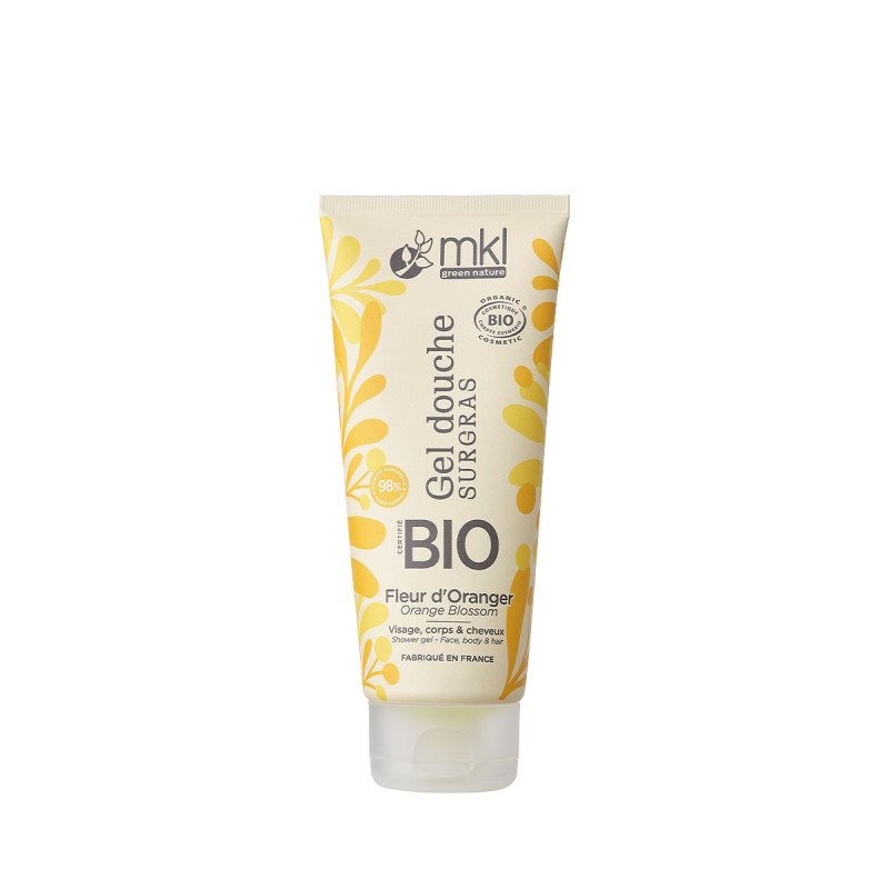MKL Gel Douche Surgras BIO Fleur D'oranger