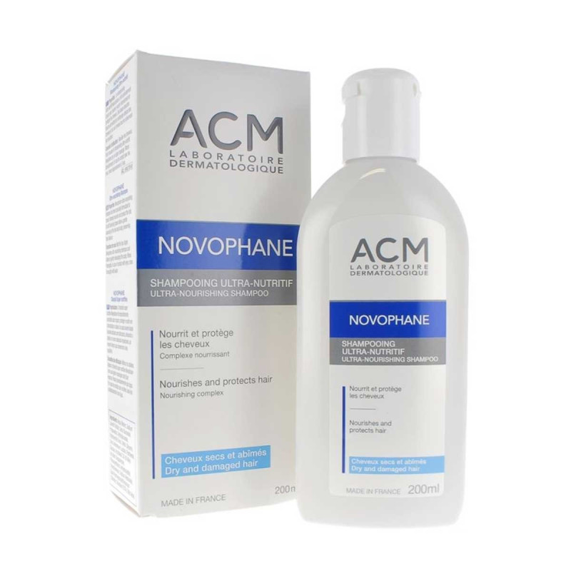 ACM Novophane Shampoing Ultra-Nutritive Cheveux Secs Abimés