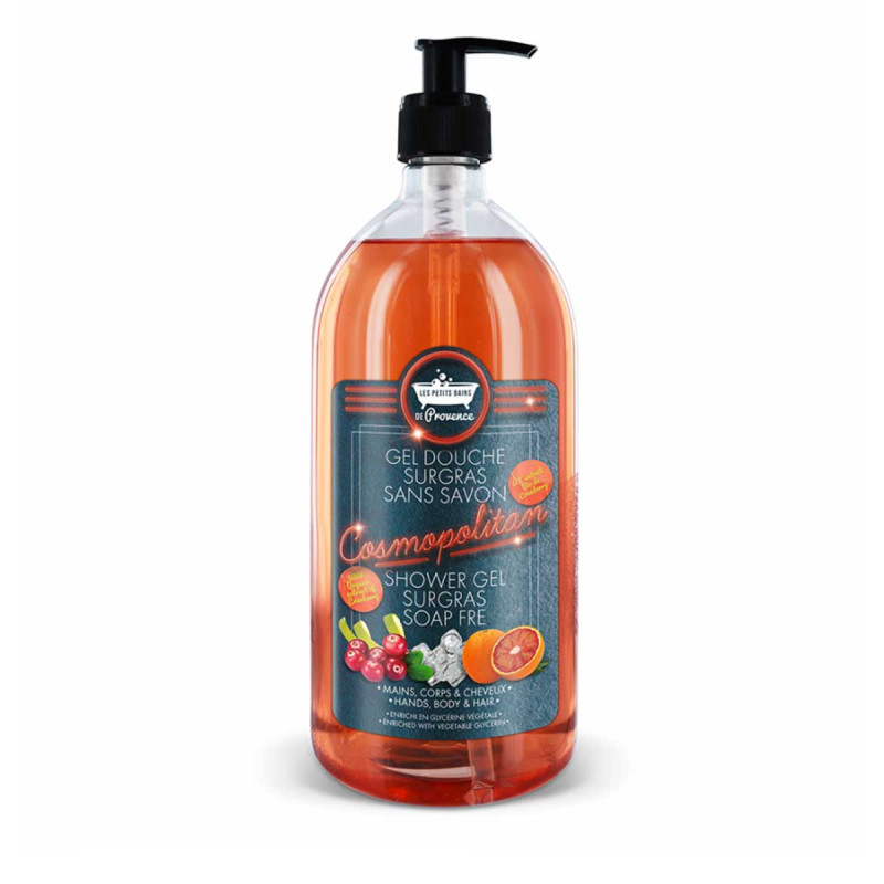 Douche Cocktail Cosmopolitan Les Petits Bains De Provence 1litre
