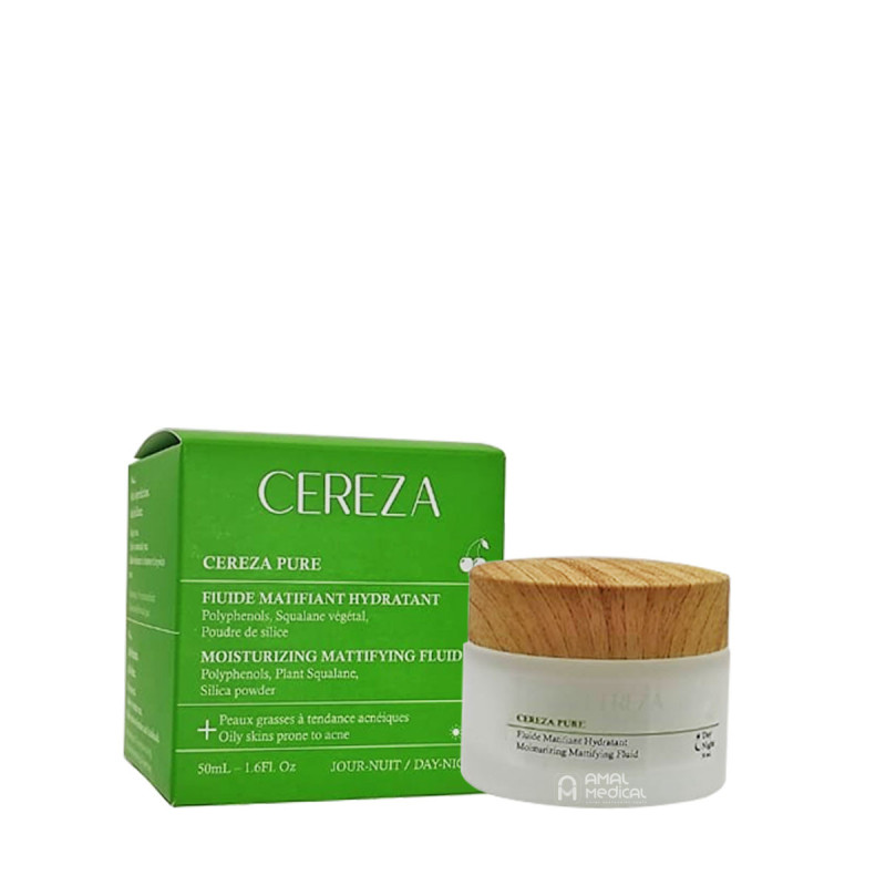 Cereza Pure Fluide Matifiante & Hydratante