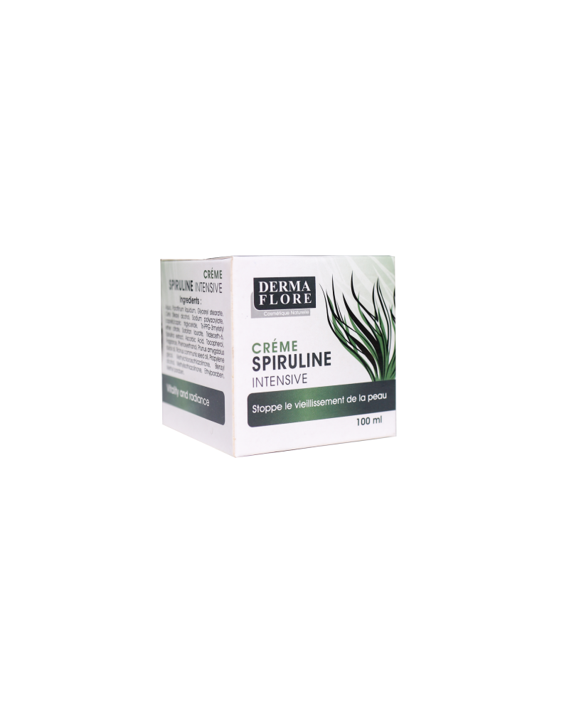Créme visage au spiruline