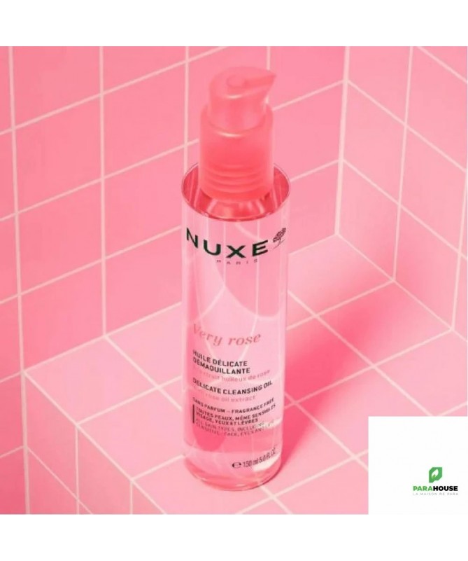 Nuxe VERY ROSE Huile Delicate Demaquillante