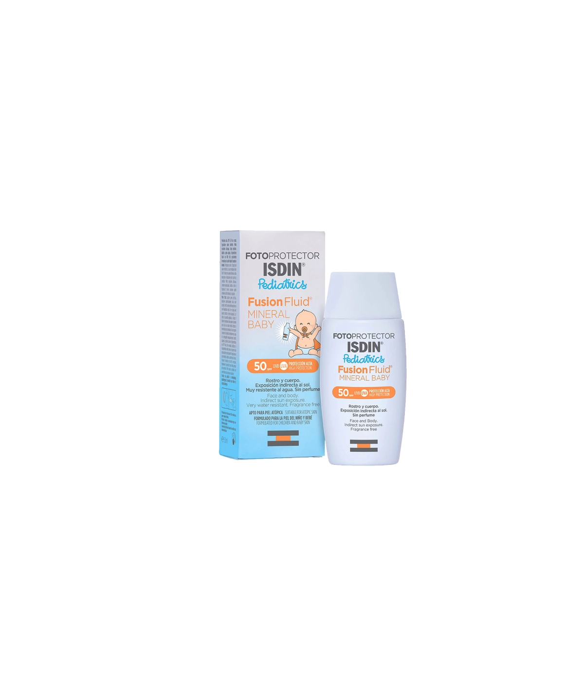 ISDIN Fotoprotector FLUID MINERAL BABY SPF50