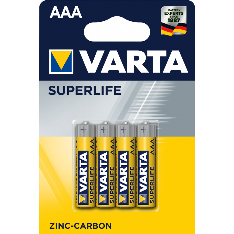 Piles AAA Varta SuperLife R.5V