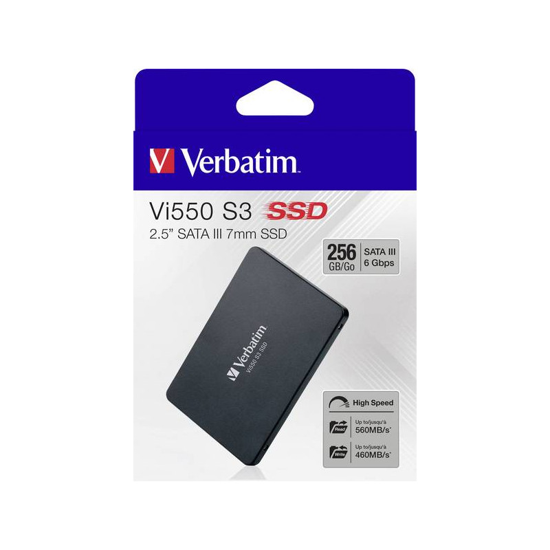Disque SSD Interne Verbatim Vi550 S3 2.5" SATA