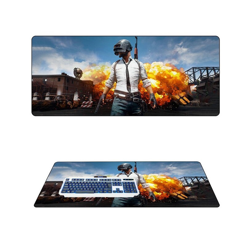 Tapis de souris Gamer Macro PubG 700 x 300 mm Motif Assortis