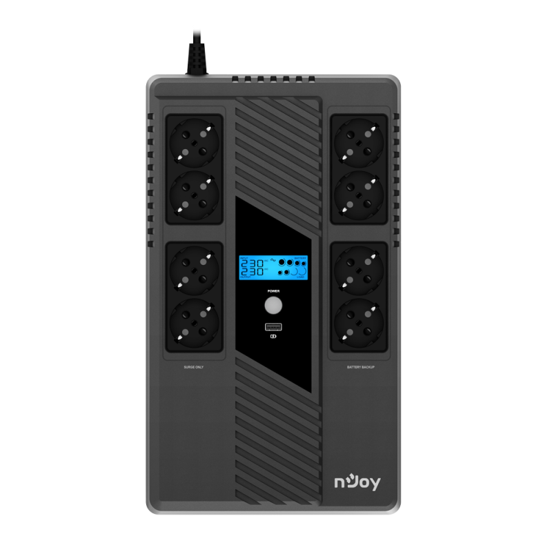 Onduleur Inline NJoy Token W 8 Prises