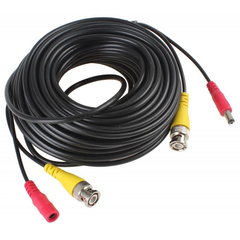 Caméra CCTV BNC + DC 10m
