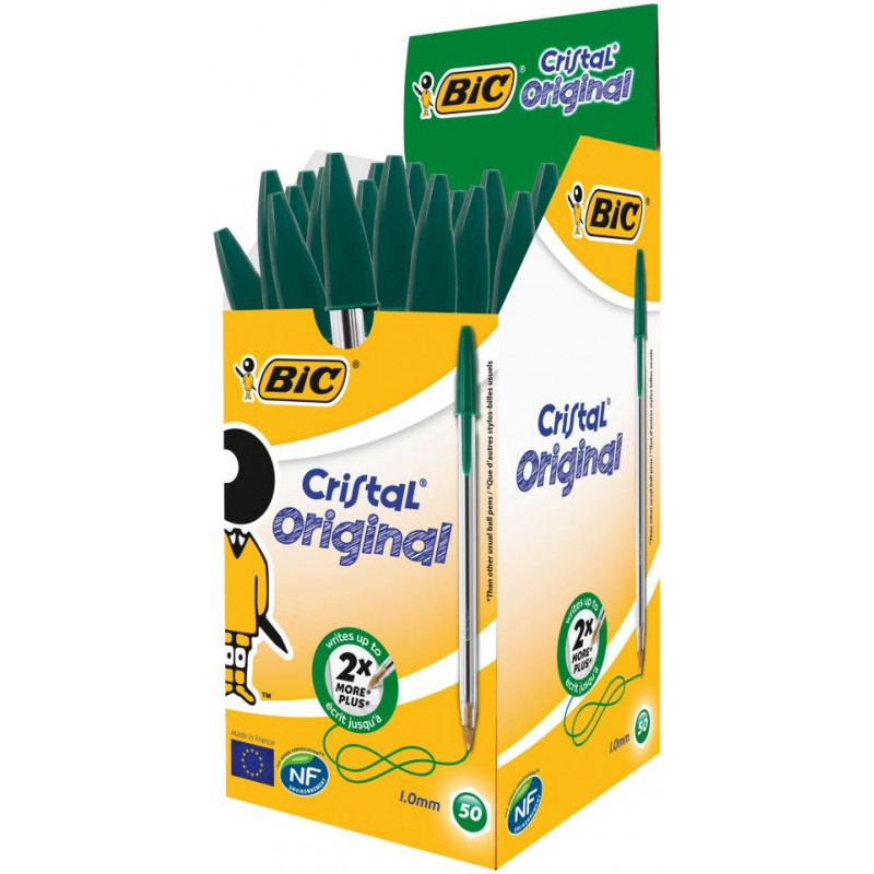Stylos à bille Cristal Medium BIC