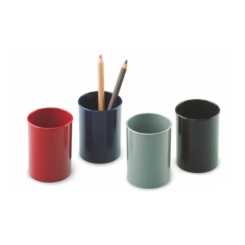 Pot à crayons rond Faibo opaque