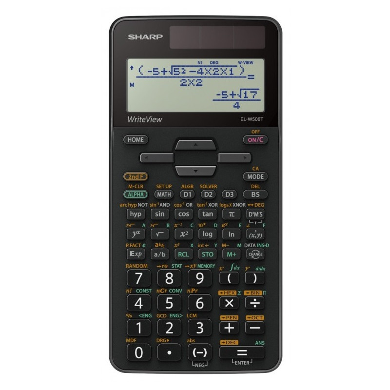 Sharp Calculatrice Scientifique EL-W506T