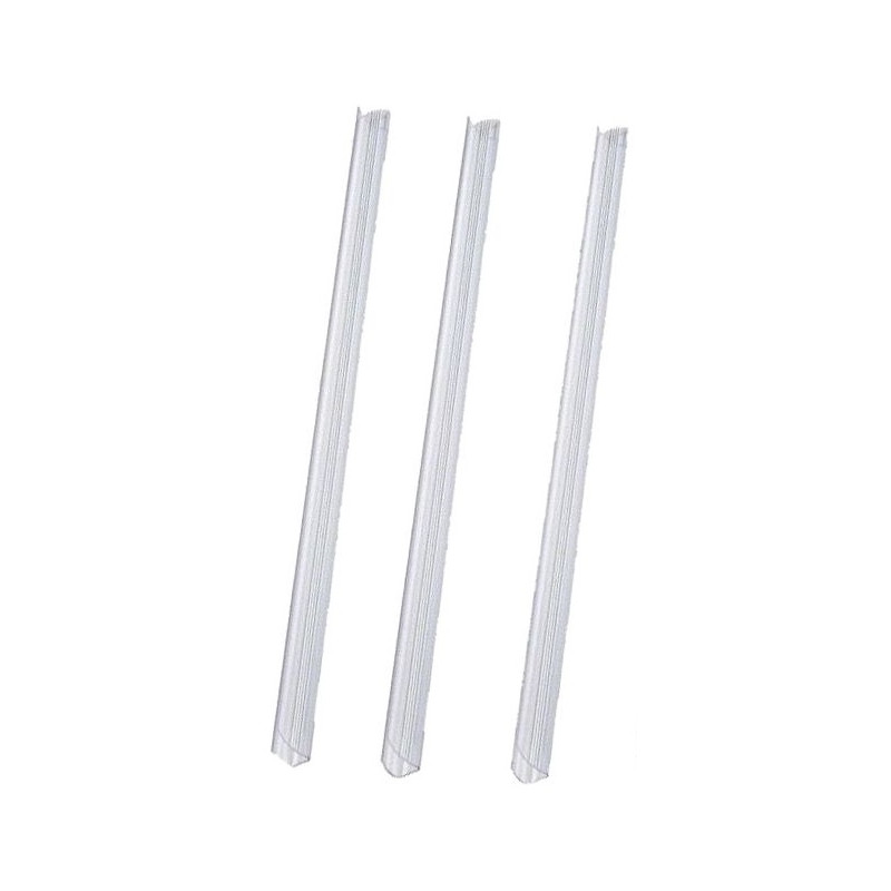 Baguettes reliure plastique 8mm