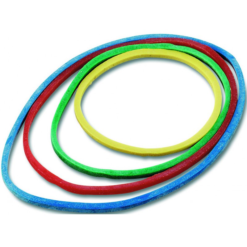 Bracelets Caoutchouc élastiques 1Kg Assortis