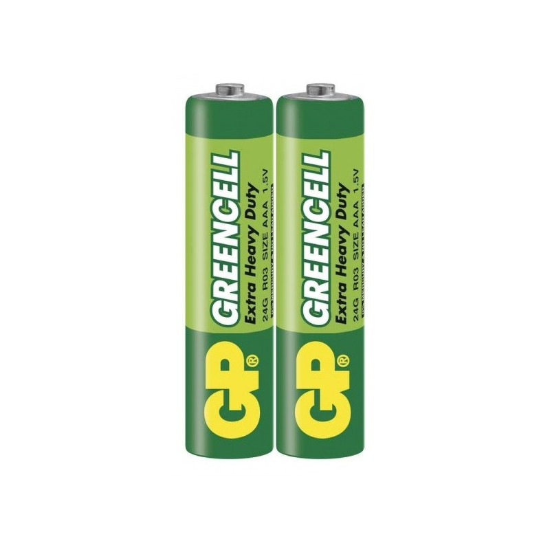 PILES AAA GP GREENCELL R03 EXTRA HEAVY DUTY 1.5V