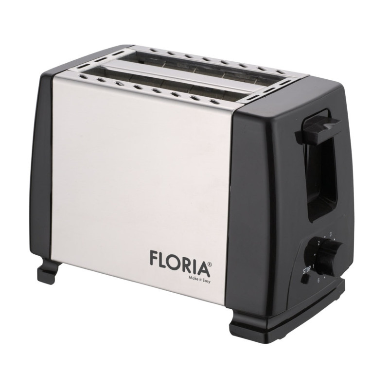 Floria ZLN1840 À 2 FENTES 700W Inox