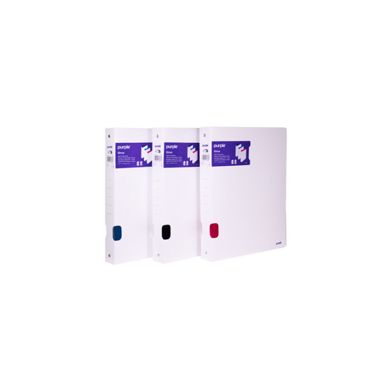 Classeur PVC SEMI RIGIDE SINUS A4