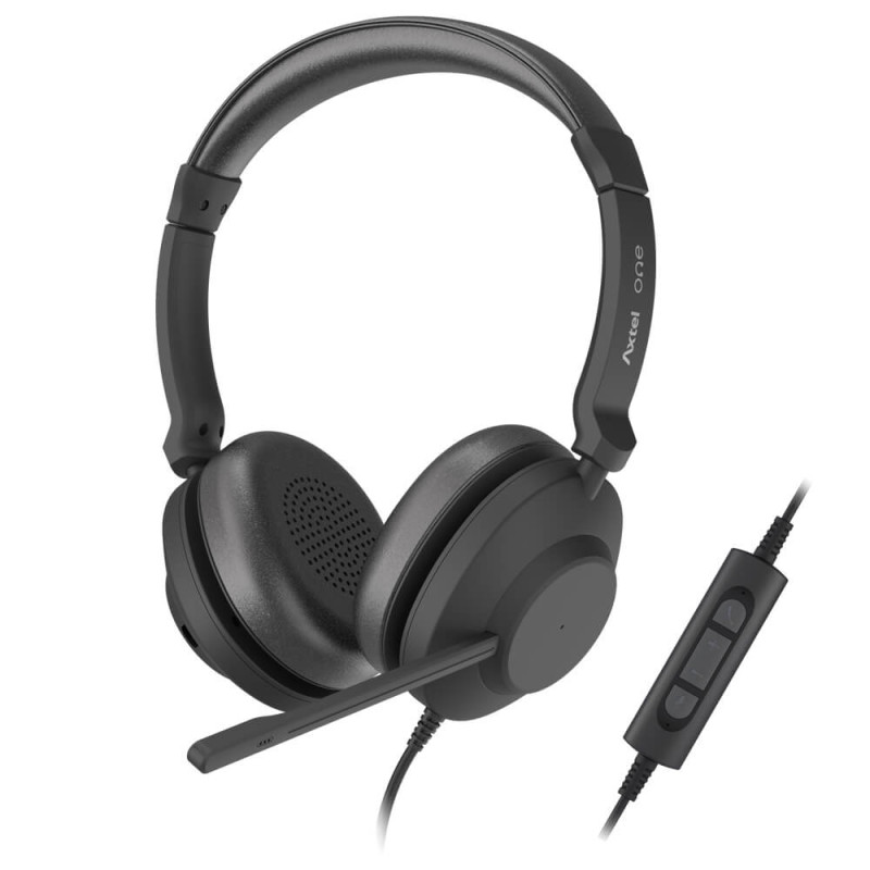 Micro-Casque Filaire AXTEL ONE DUO USB