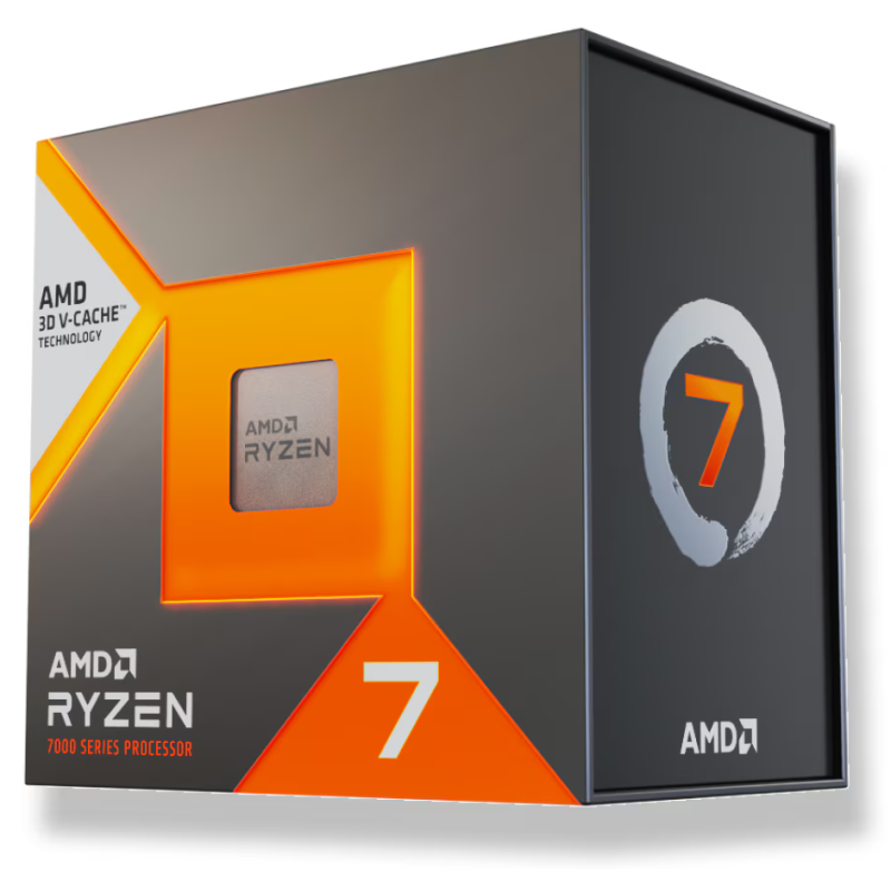 AMD Processeur Ryzen 7 7800X3D 4,2 GHz 96 Mo L3 BOX