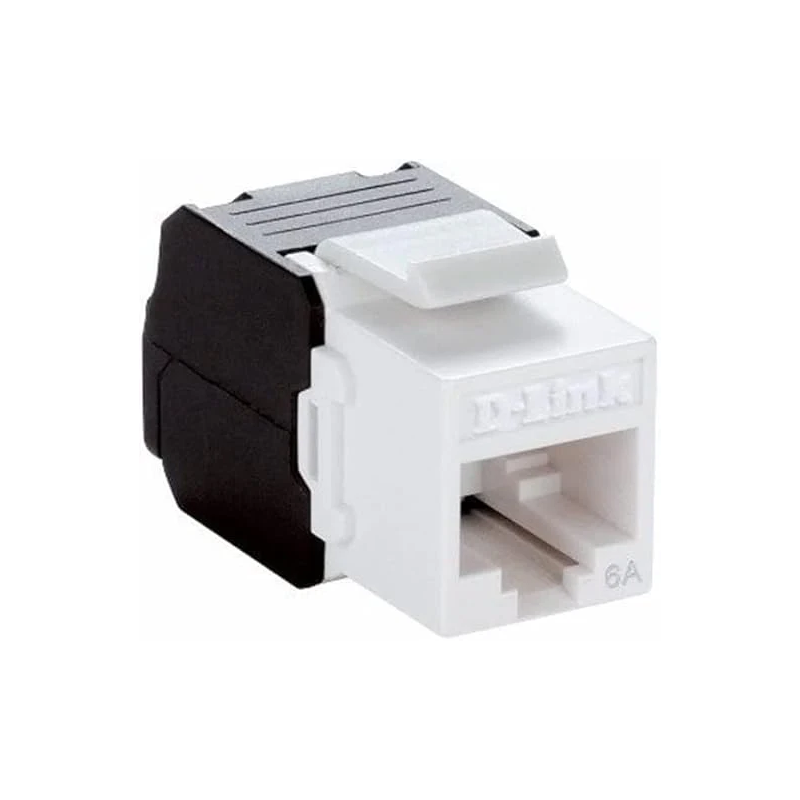 D-Link Prise Keystone sans outil 180° UTP CAT 6A