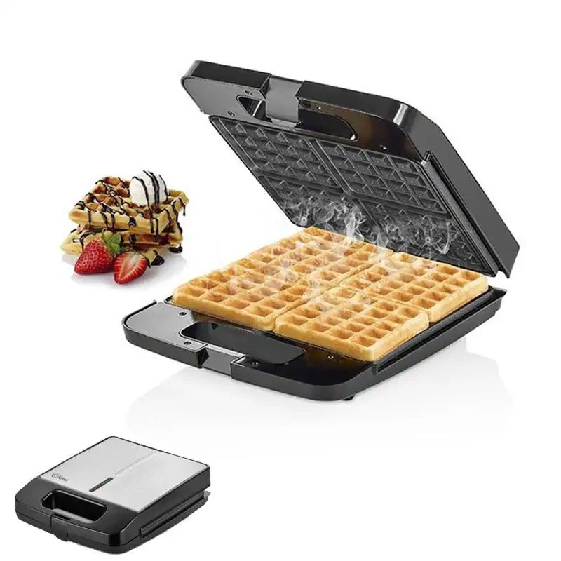 Gaufrier 4 Gaufres Sandwich Maker KIWI KSM-2440